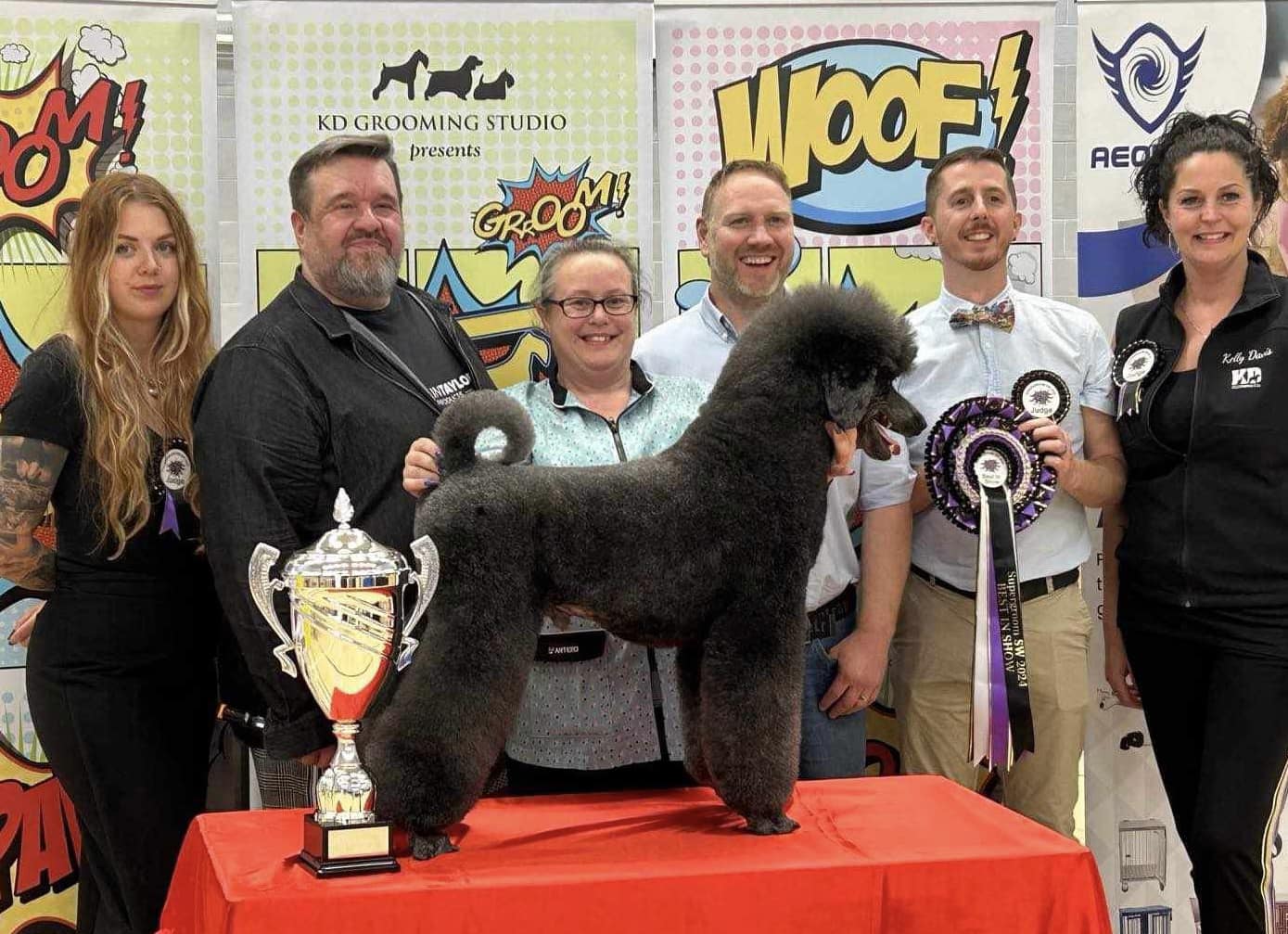 Congratulations Best In Show Winner Amie Gale at Supergroom 2024