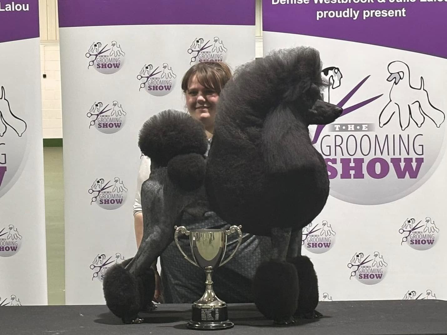 Congratulations Best In Show Winner Rebecca Moores at The Grooming Show 2025
