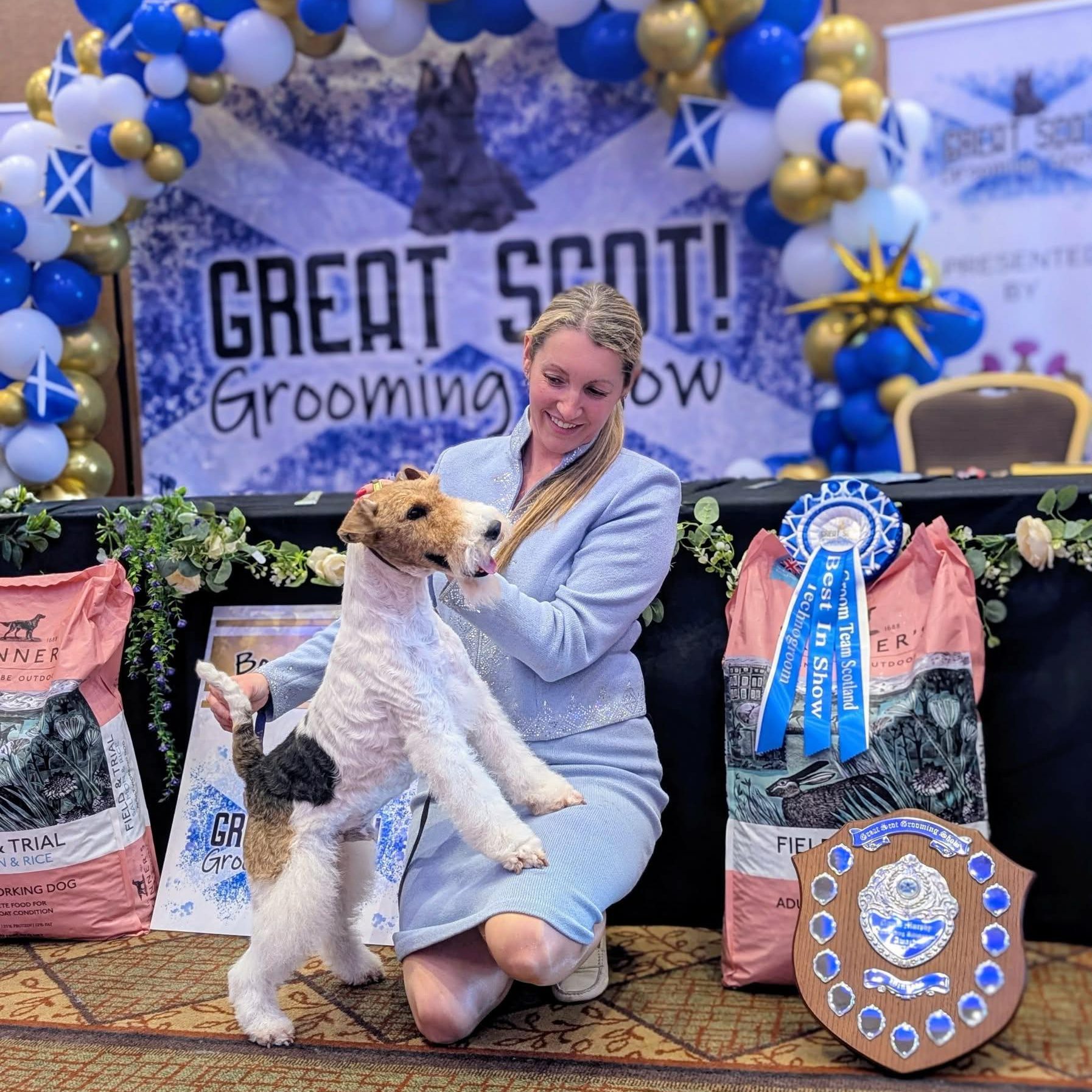 Congratulations Best In Show Winner Hannah Rooney at The Great Scot Grooming Show 2026
