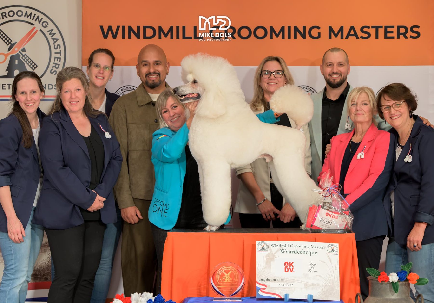 Congratulations Best In Show Winner Corinna Verschuren at Windmill Grooming Masters 2026
